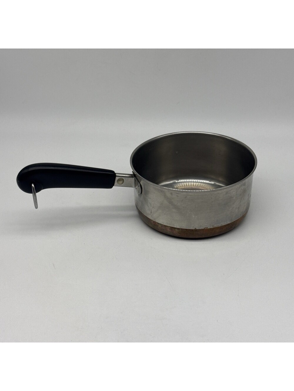 VTG Revere Ware 1 Qt. 1801 Copper Clad Bottom Saucepan
